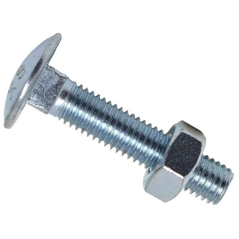 METALMATE® METALMATE Cup Square Hex Bolt & Nut ZP M10 x 30mm Box 25