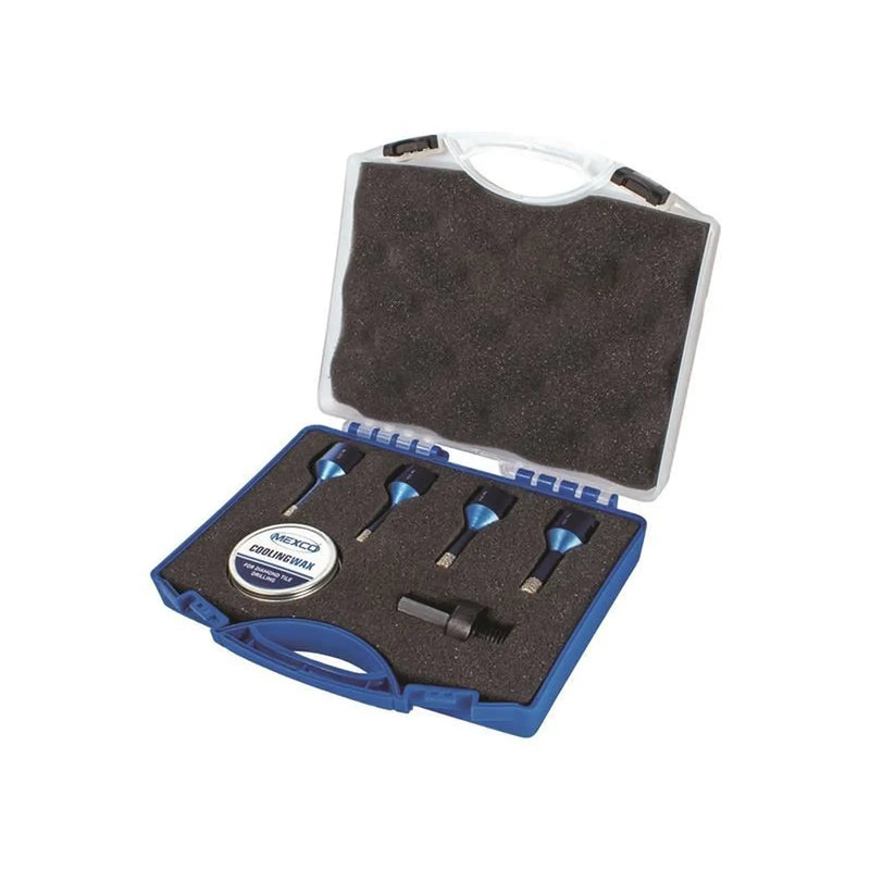 MEXCO XCEL Grade Diamond Tile Drill Bit Set (6-10mm)