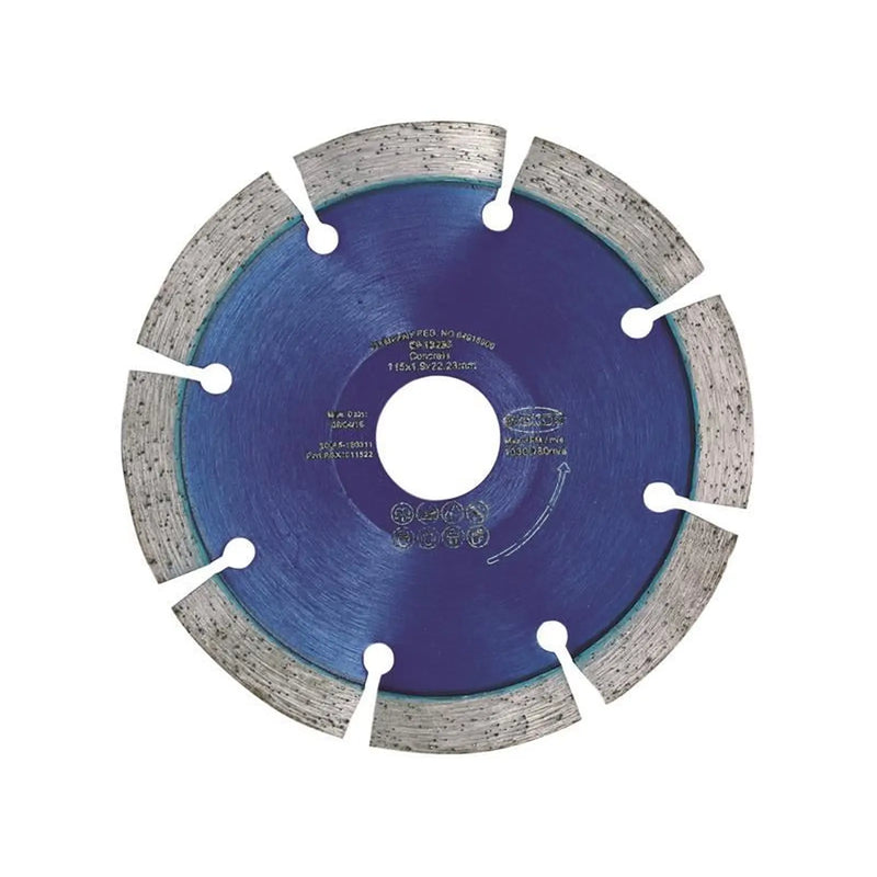 MEXCO RB X10 Radius / Curve Cutting Diamond Blade 115 x 22.23mm