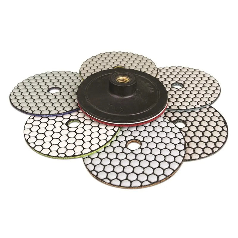 MEXCO Ceramica Diamond Dry Polishing Kit, 8 Piece