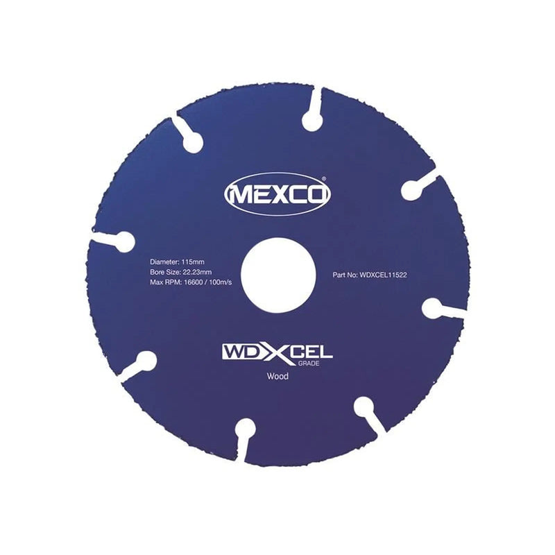 MEXCO WD XCEL Grade Wood Cut Blade 115 x 22mm
