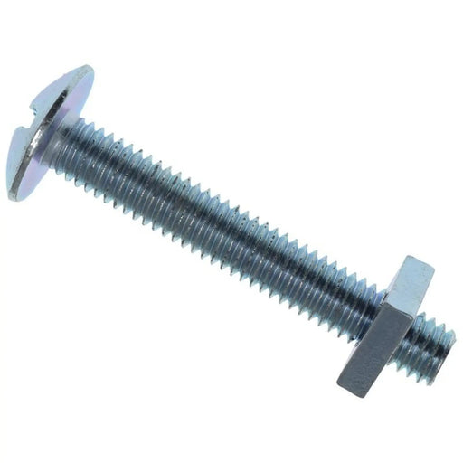 METALMATE® METALMATE Roofing Bolt & Nut ZP M6 x 30mm (Box 50)