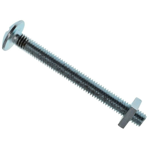 METALMATE® METALMATE Roofing Bolt & Nut ZP M6 x 60mm (Box 25)
