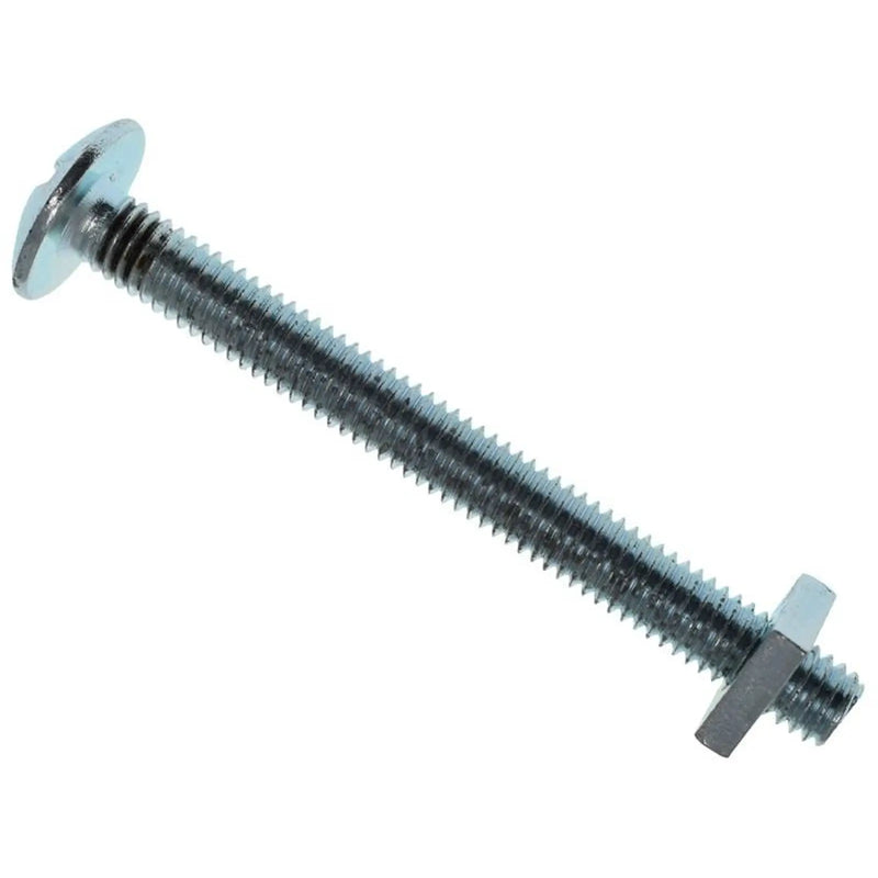 METALMATE® METALMATE Roofing Bolt & Nut ZP M6 x 60mm (Box 25)