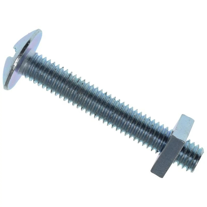 METALMATE® METALMATE Roofing Bolt & Nut ZP M6 x 40mm (Box 25)