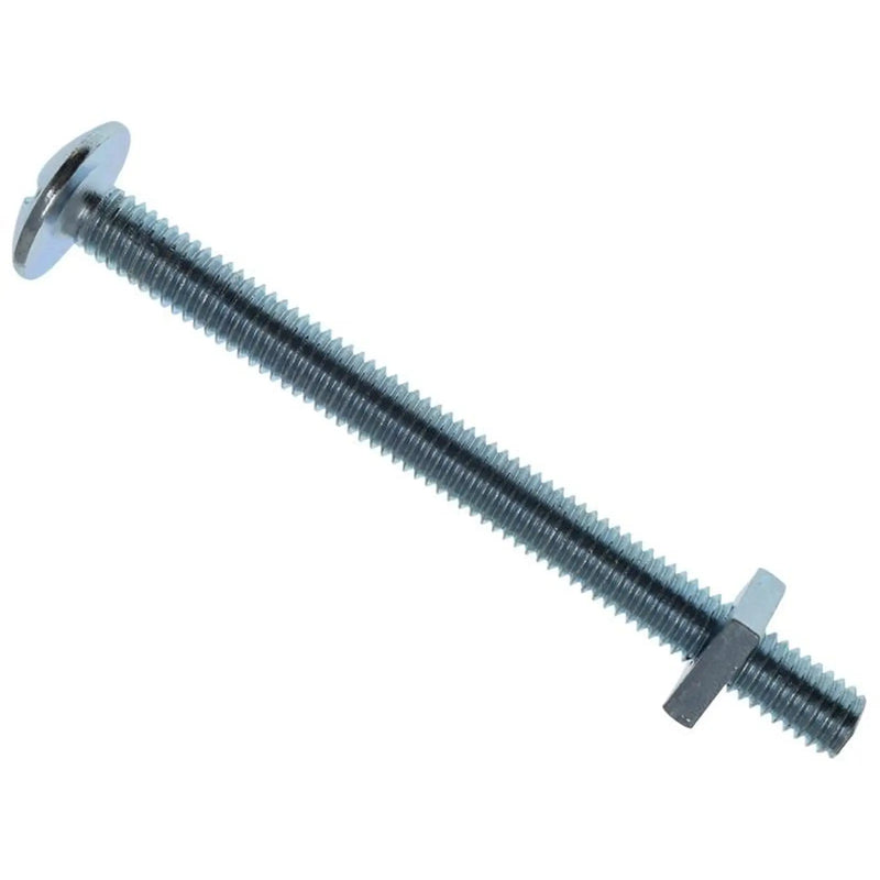 METALMATE® METALMATE Roofing Bolt & Nut ZP M6 x 70mm (Box 25)