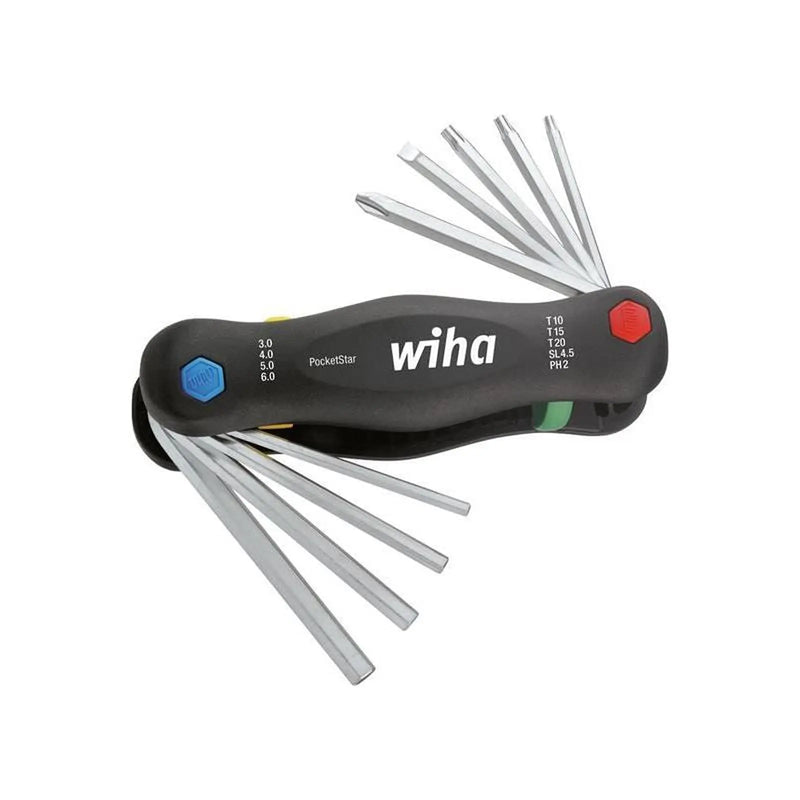 Wiha PocketStar Multi Key Set, 9 Piece