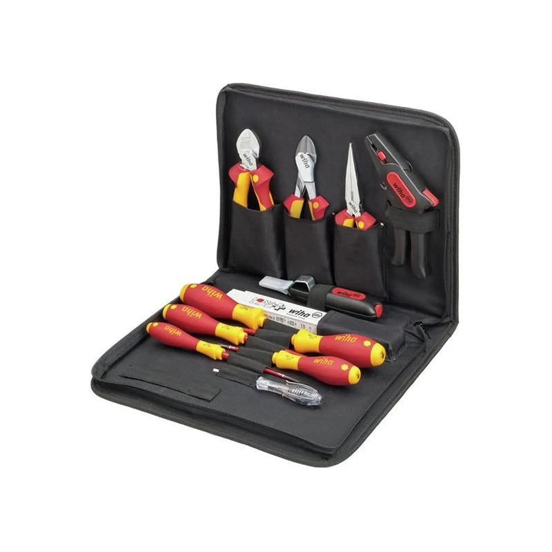 Wiha electrician Tool Set, 13 Piece