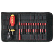 Wiha TorqueVario®-S electric Screwdriver Set, 19 Piece