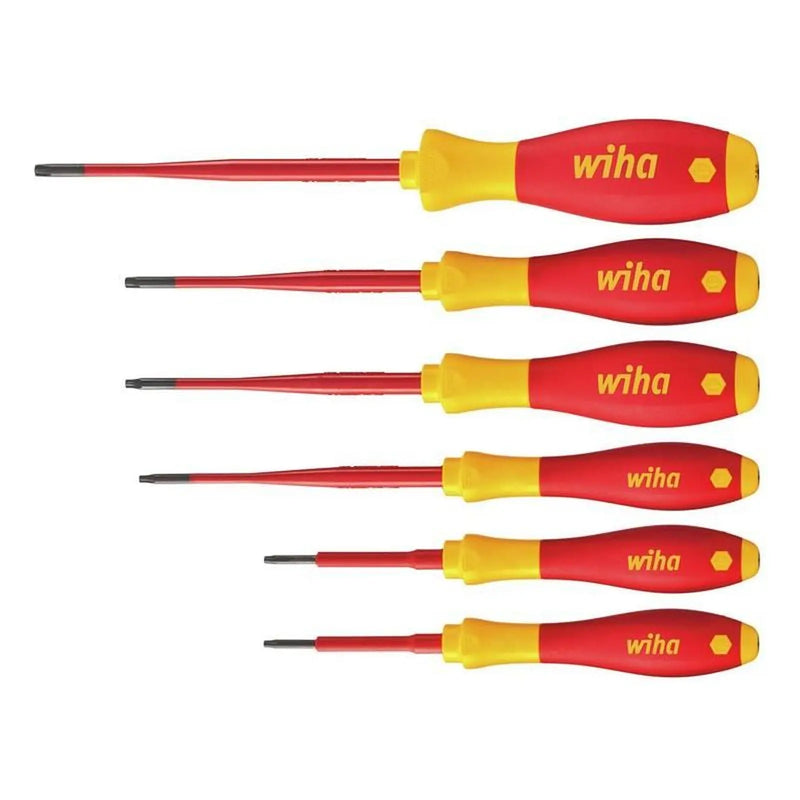 Wiha SoftFinish® electric slimFix TORX® Screwdriver Set, 6 Piece