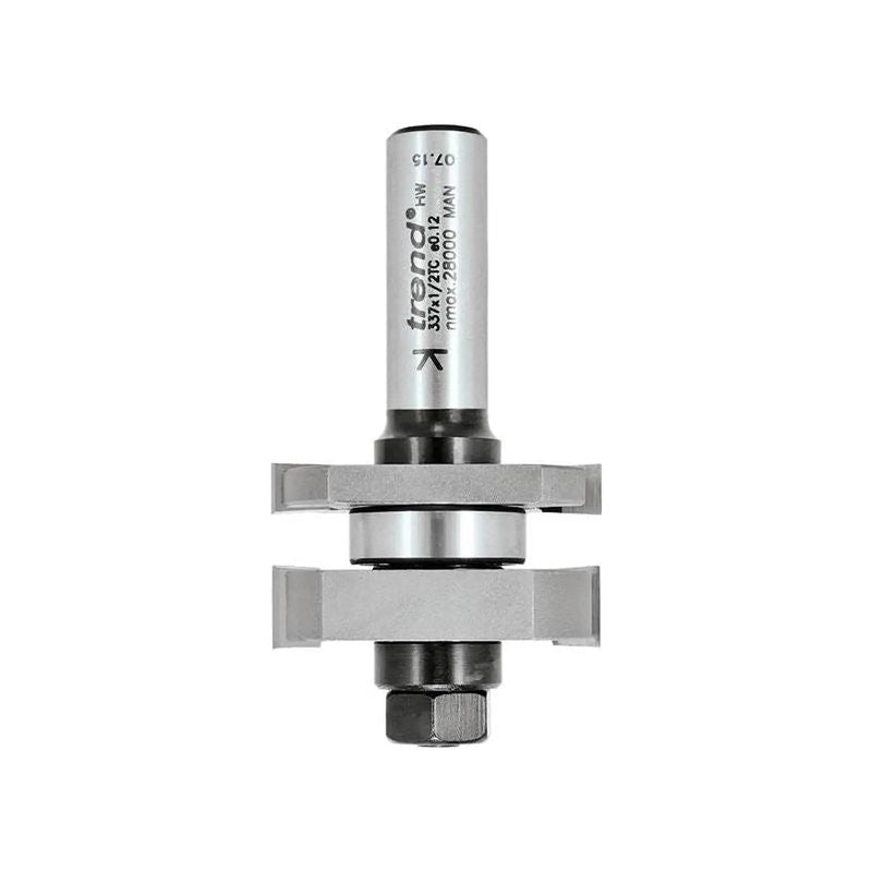 Trend 337 x 1/2 TCT Tongue & Groove Set 6.35mm x 10.0mm