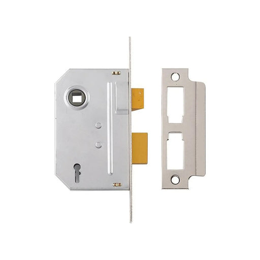 Yale Locks PM320 3 Lever Mortice Sashlock Polished Chrome 79mm 3in