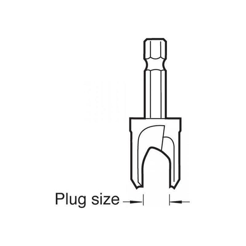 Trend SNAP/PC/12 Plug Cutter 1/2in