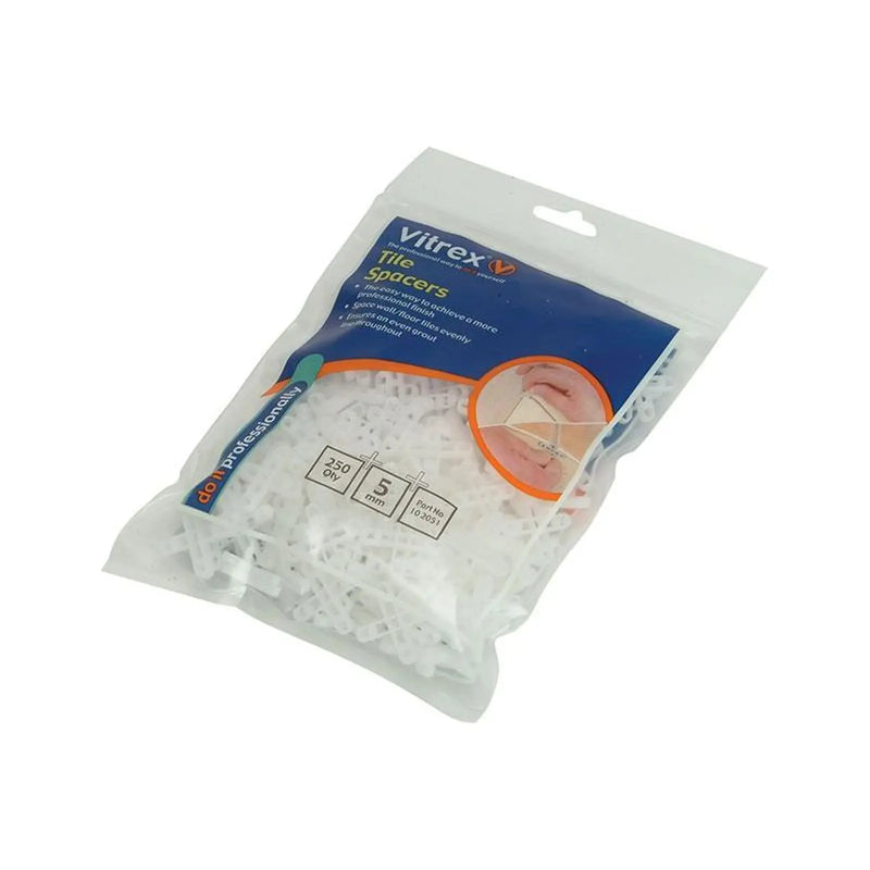 Vitrex Floor Tile Spacers 4mm (Pack 500)