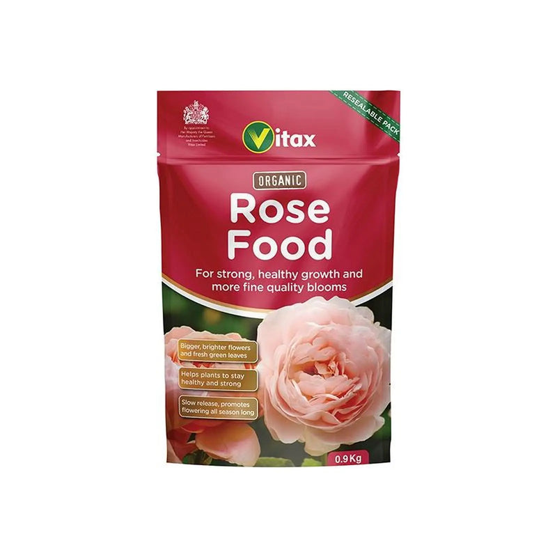 Vitax Organic Rose Food 0.9kg Pouch