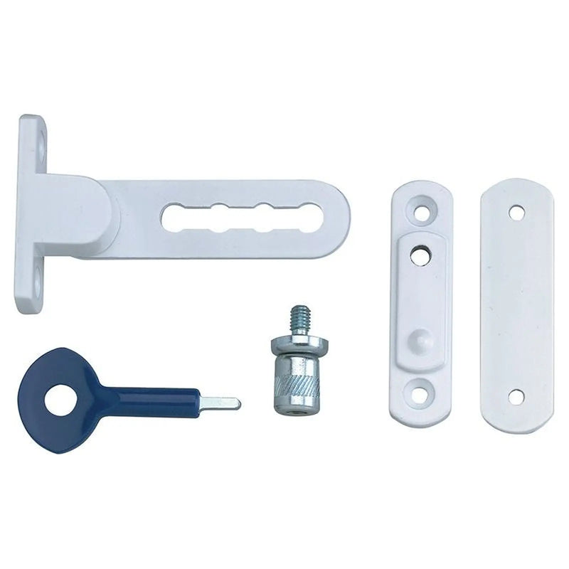 Yale Locks P117 Ventilation Window Lock White Finish Pack of 1