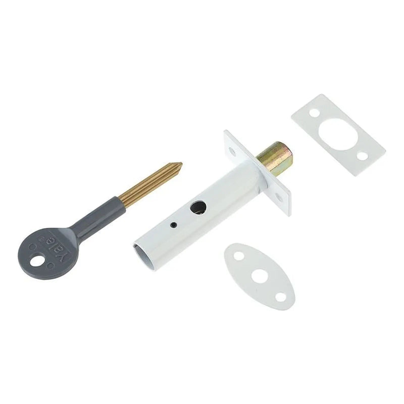 Yale Locks PM444 Door Security Bolt White Finish Visi of 1