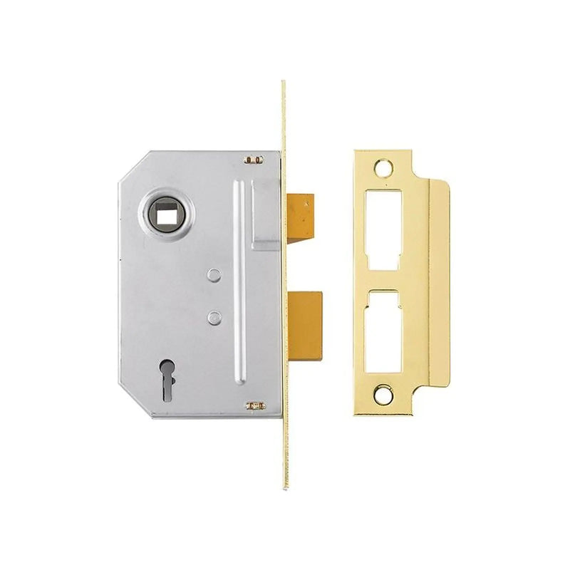 Yale Locks PM246 Internal 2 Lever Mortice Sashlock Polished Brass 67mm 2.5in