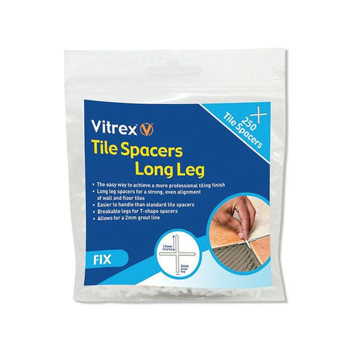 Vitrex Long Leg Spacer 4mm (Pack 250)
