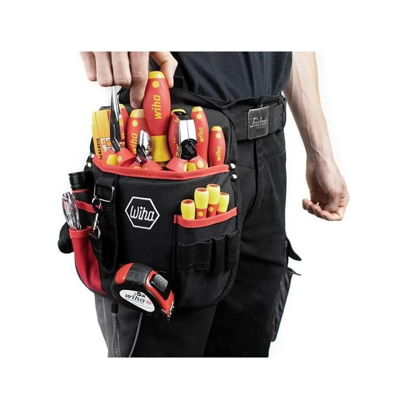 Wiha electrician Tool Set, 18 Piece (inc. Belt Pouch)