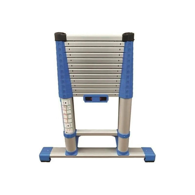 Zarges Compactstep L Telescopic Ladder & Stabiliser Bar 3.2m