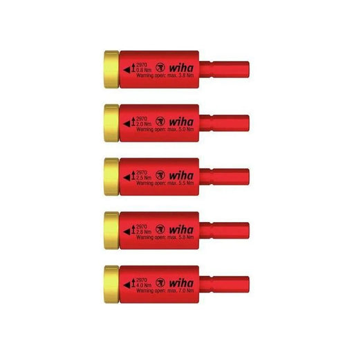 Wiha electric easyTorque Adapter Set, 5 Piece