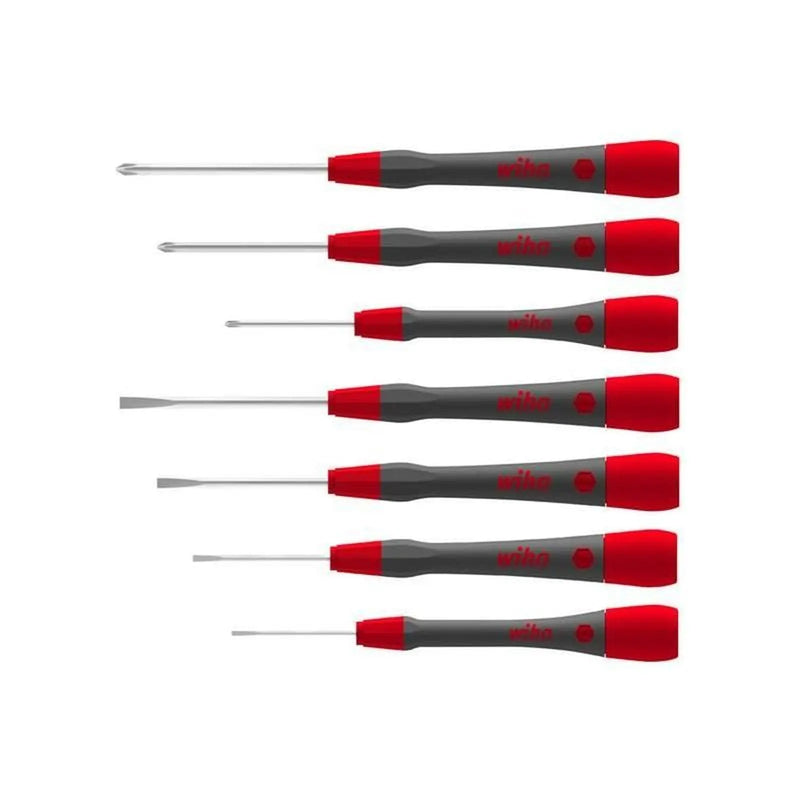 Wiha PicoFinish® SL/PH Fine Screwdriver Set, 7 Piece