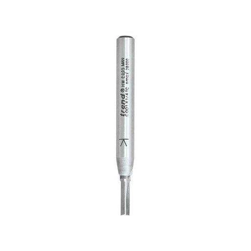 Trend C001 x 1/4 TCT Two Flute Cutter 3.2 x 9.5mm