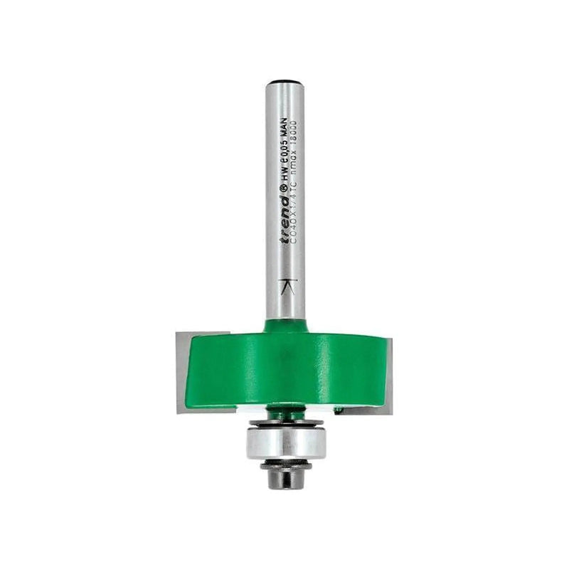 Trend C040 x 1/4 TCT Bearing Guided Rebater 35.0mm