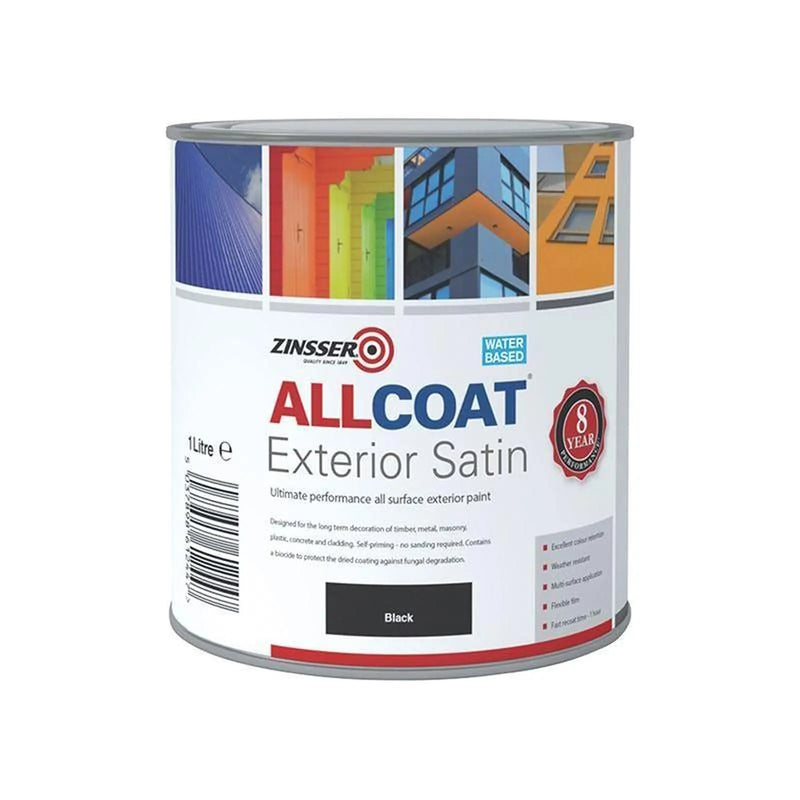 Zinsser AllCoat® Exterior Black 1 litre