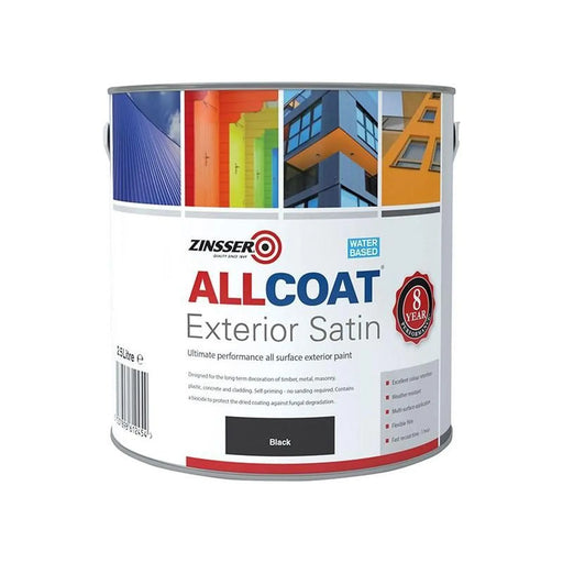 Zinsser AllCoat® Exterior Black 2.5 litre