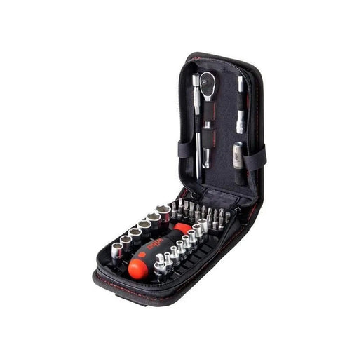 Wiha 1/4in Nut Driver & Bit Set, 40 Piece