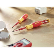 Wiha electric LiftUp Bit Magazine SL/PH/PZS Screwdriver Set, 6 Piece