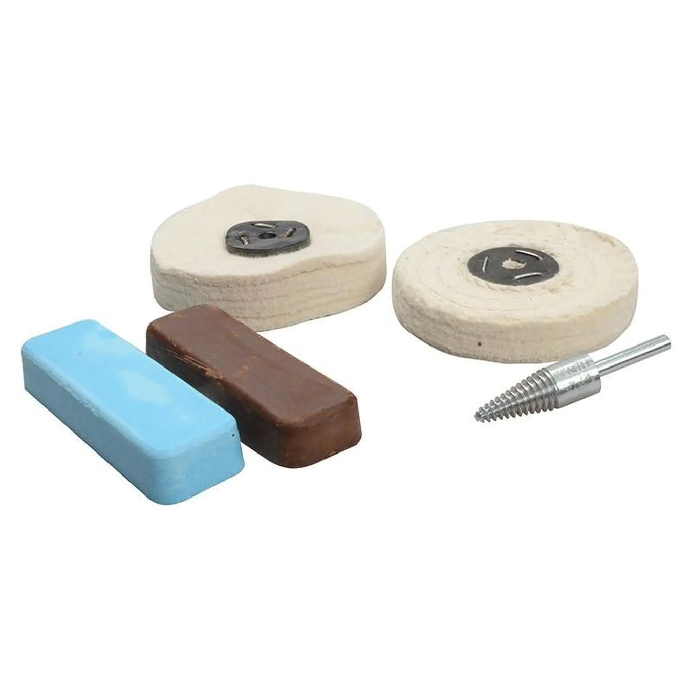 Zenith Profin Polishing Kit Non Ferrous Metal - Brown & Blue