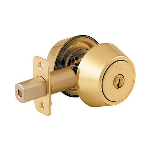 Yale Locks P5211 Security Deadbolt Polished Brass