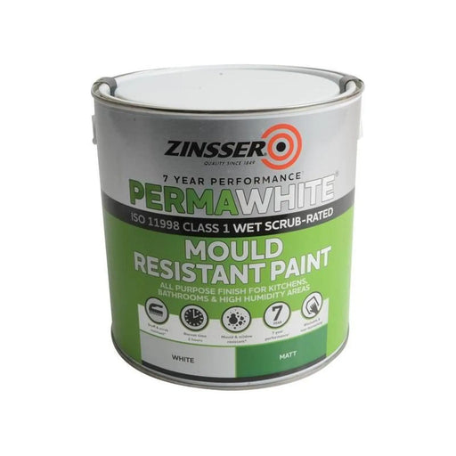 Zinsser Perma-White® Interior Paint Matt 2.5 litre
