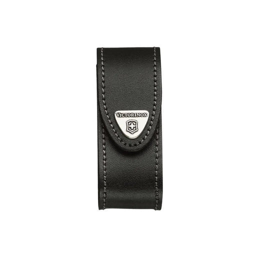 Victorinox Black Leather Belt Pouch (2-4 Layer)