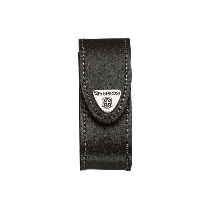 Victorinox Black Leather Belt Pouch (2-4 Layer)