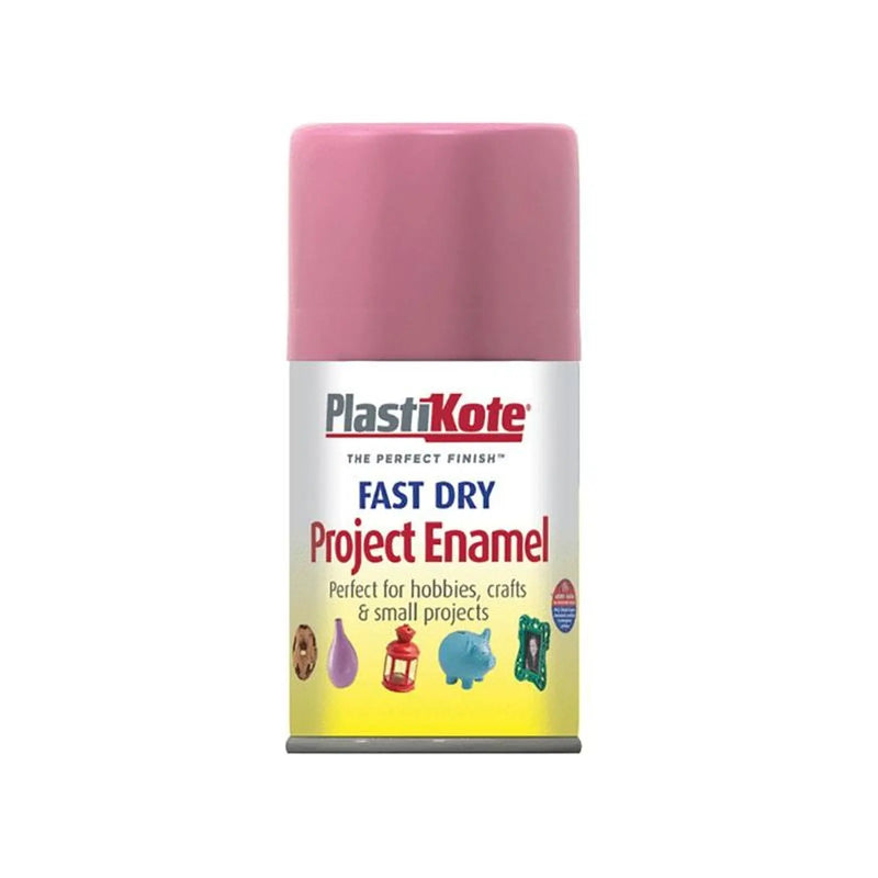 Plastikote Fast Dry Enamel Aerosol Hot Pink 100ml