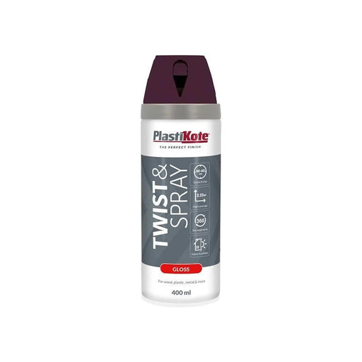 Plastikote Twist & Spray Gloss Purple Violet 400ml