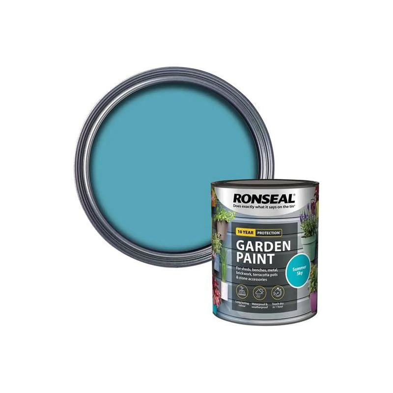 Ronseal Garden Paint Summer Sky 750ml