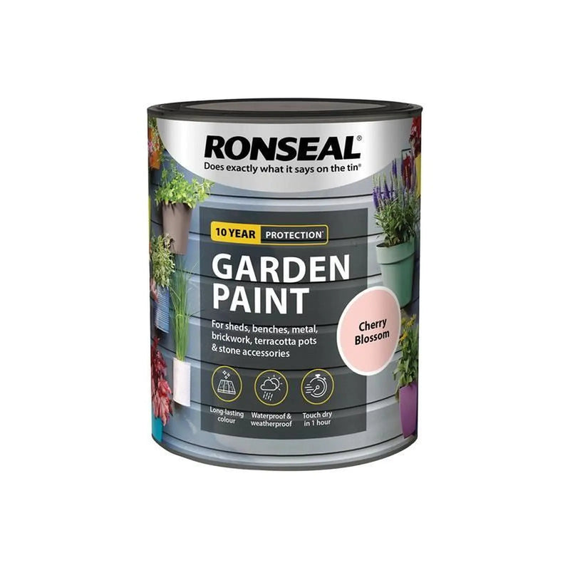 Ronseal Garden Paint Cherry Blossom 750ml