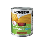 Ronseal Ultimate Protection Hardwood Garden Furniture Stain English Oak 750ml