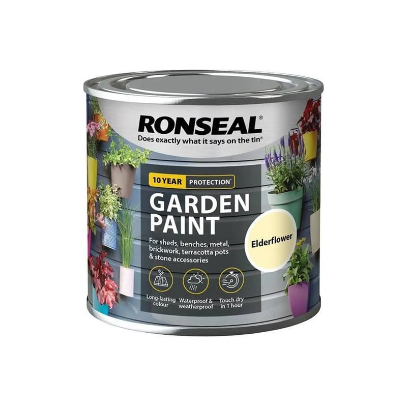 Ronseal Garden Paint Elderflower 250ml
