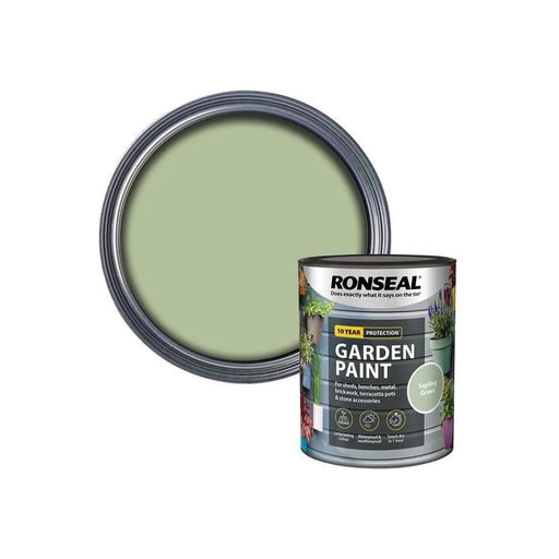 Ronseal Garden Paint Sapling Green 750ml
