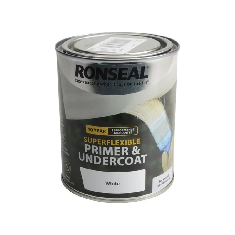 Ronseal Superflexible Primer & Undercoat White 750ml