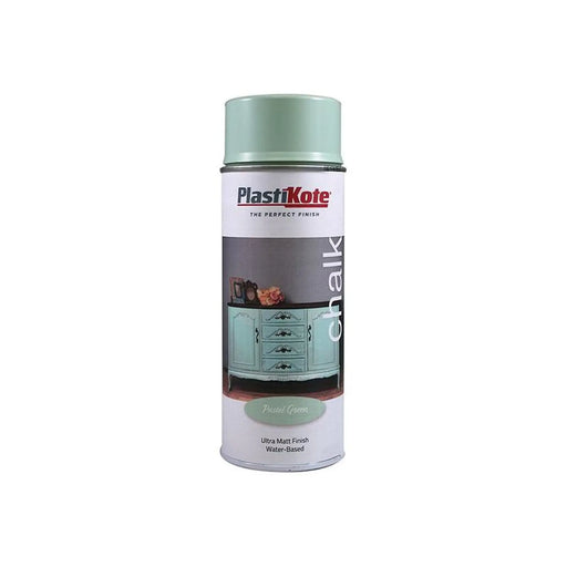 Plastikote Chalk Finish Spray Pastel Green 400ml