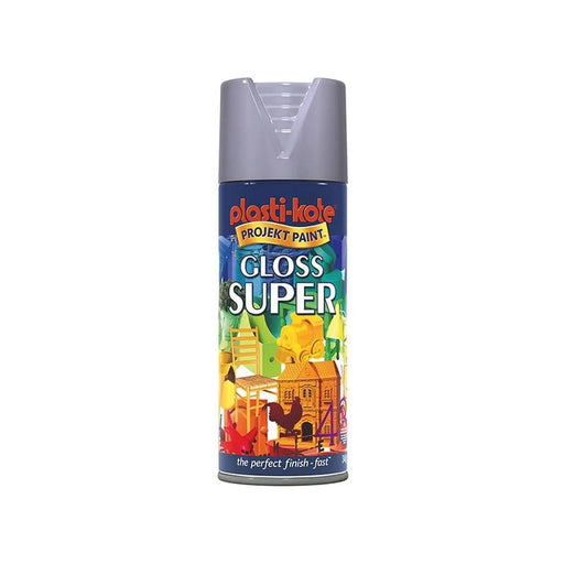 Plastikote Gloss Super Spray Aluminium 400ml