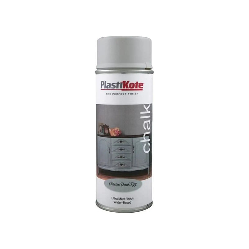 Plastikote Chalk Finish Spray Classic Duck Egg 400ml