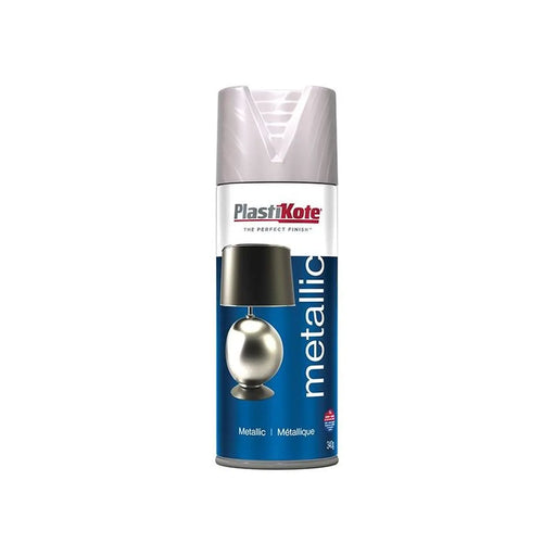 Plastikote Metallic Spray Brushed Nickel 400ml